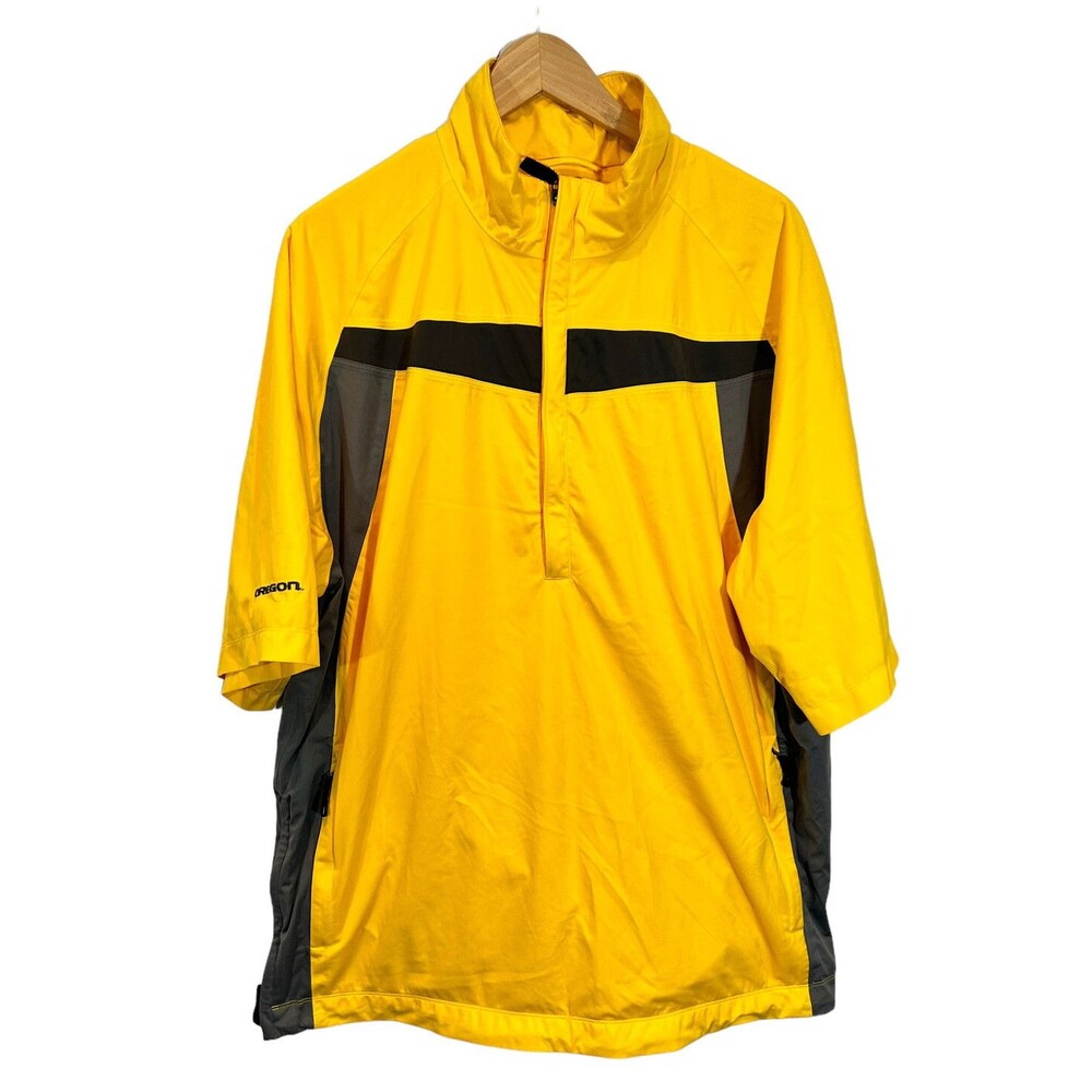 Nike Fit Storm Men's Golf OREGON DUCKS Waterproof Pullover - Size XL